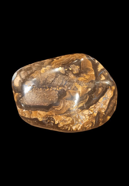 Jumbo Boulderopal Trommelstein