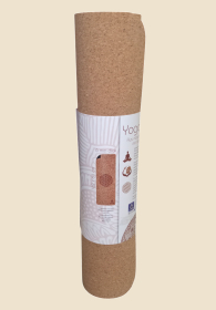 Yogamatte aus Kork mit Blume des Lebens Yogamatte aus Kork mit Blume des Lebens