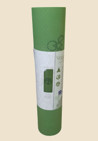 Yogamatte mit Lebensbaum grün Yogamatte mit Lebensbaum grün